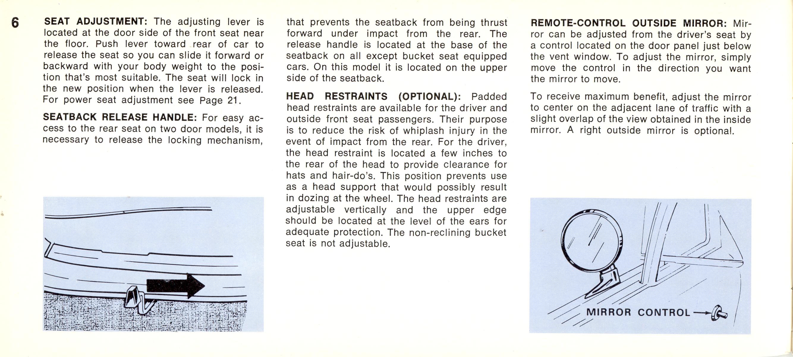 1968 Chrysler Imperial Owners Manual Page 50